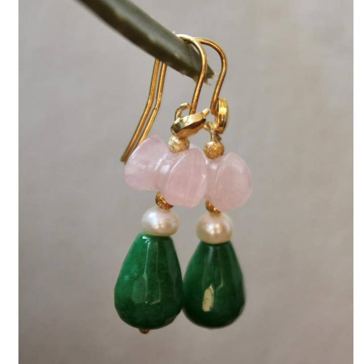PENDIENTES GREEN DROP para venta al por mayor de VAIMONI
