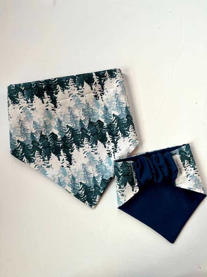 Treetop Scrunchie Bandana for wholesale by Woah Ellie