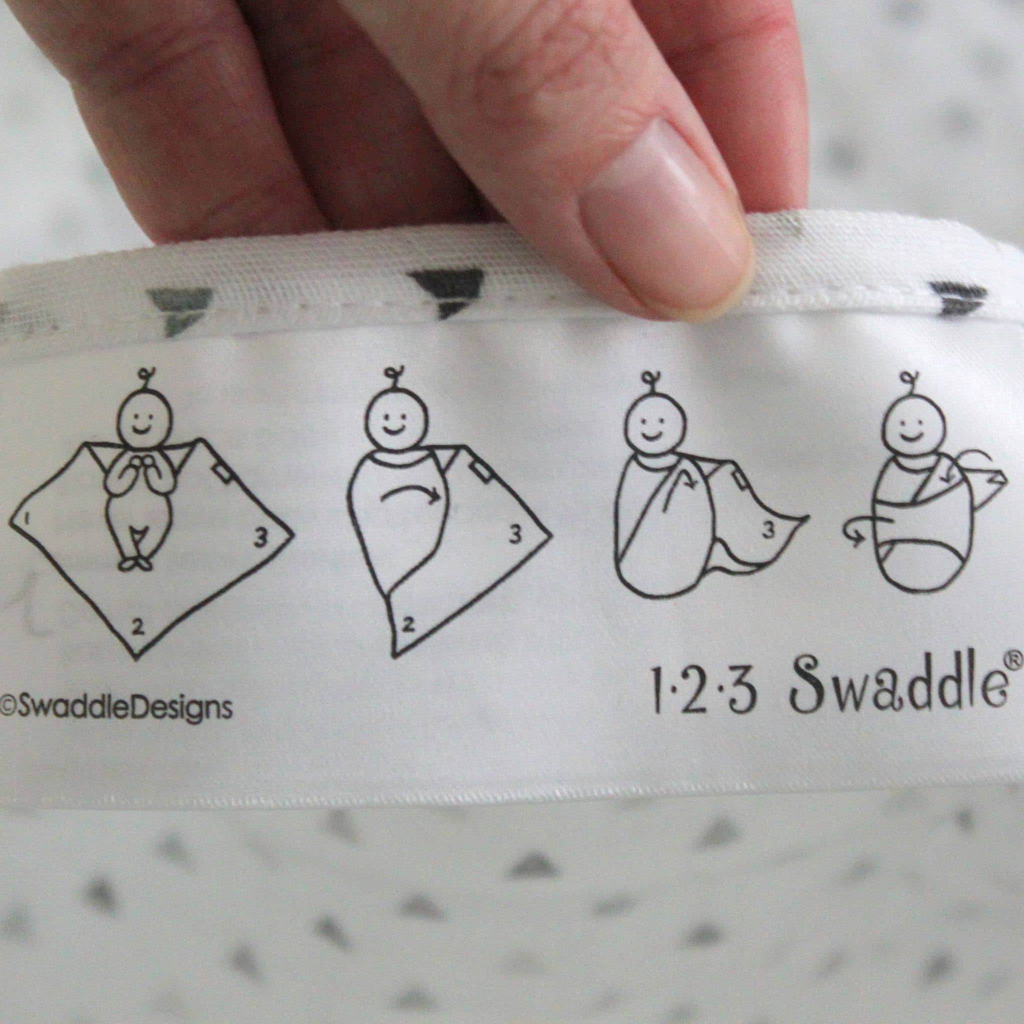 SwaddleDesigns - Wholesale Swaddle Set - Baby - Muslin Swaddle Blankets, Set of 3, Floral with Gold Shimmer 7