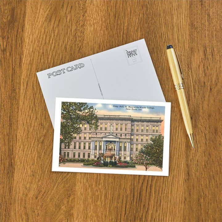 Found Image Press - Vente Cartes postales - Carte postale IN-284 St, Mary of the Woods College, Terre Haute1