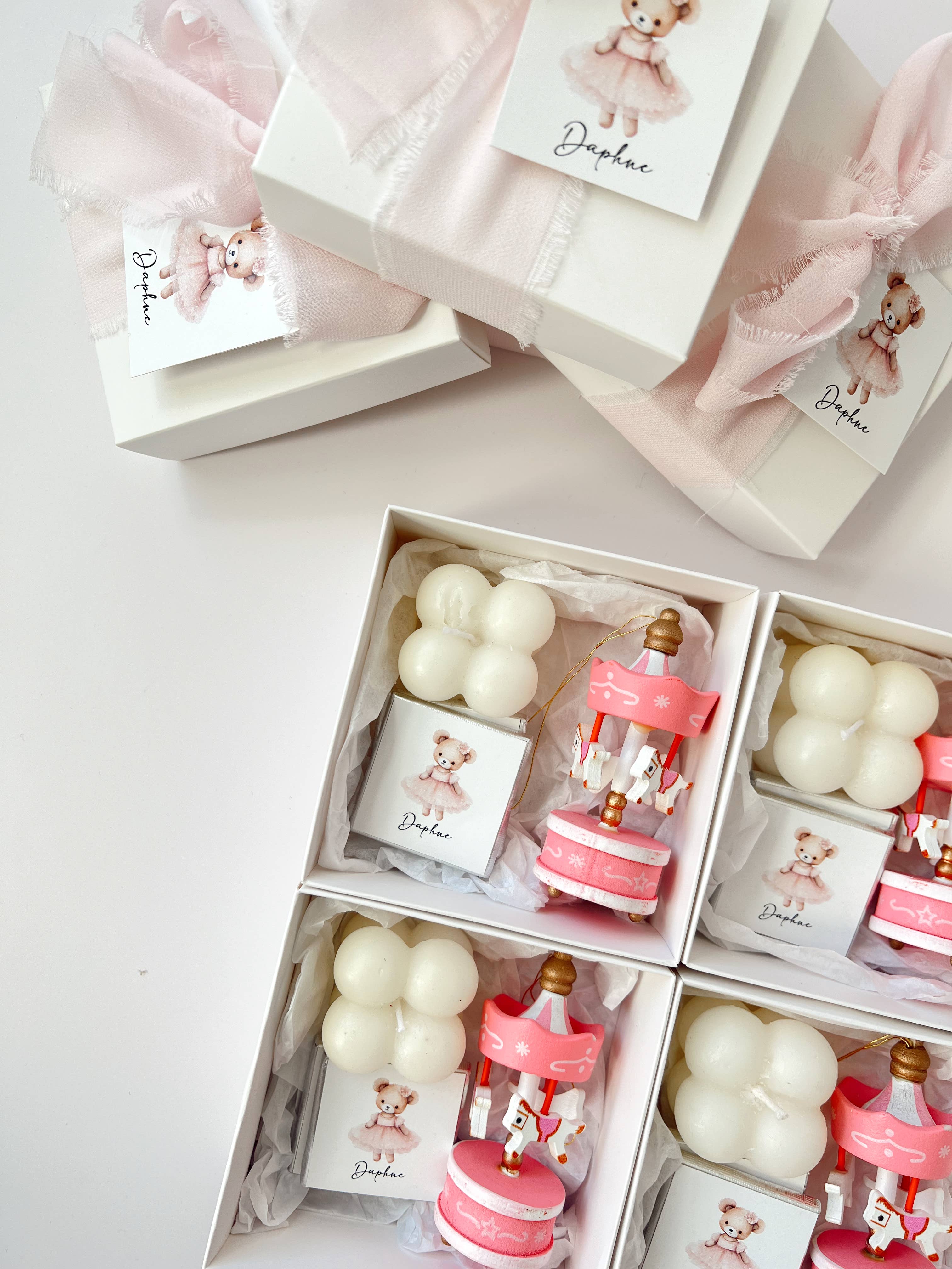 Uniq Favors - Wholesale Party Favor - Carousel Concept Favors Box, Carnival Theme Baby Shower Gift7