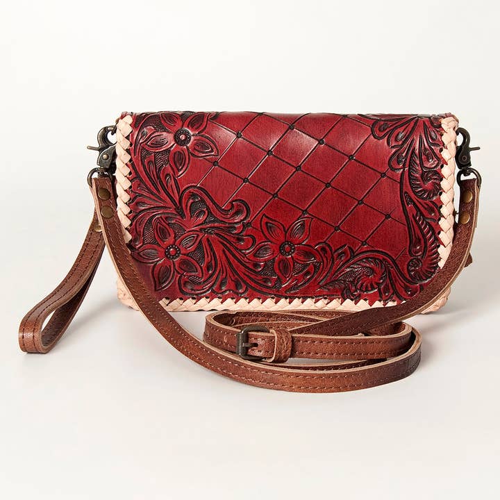 LS Western - Wholesale Crossbody Bag - Women's - LC-ADBG485 Organiser Hair On Genuine Western Leather Women Bag3