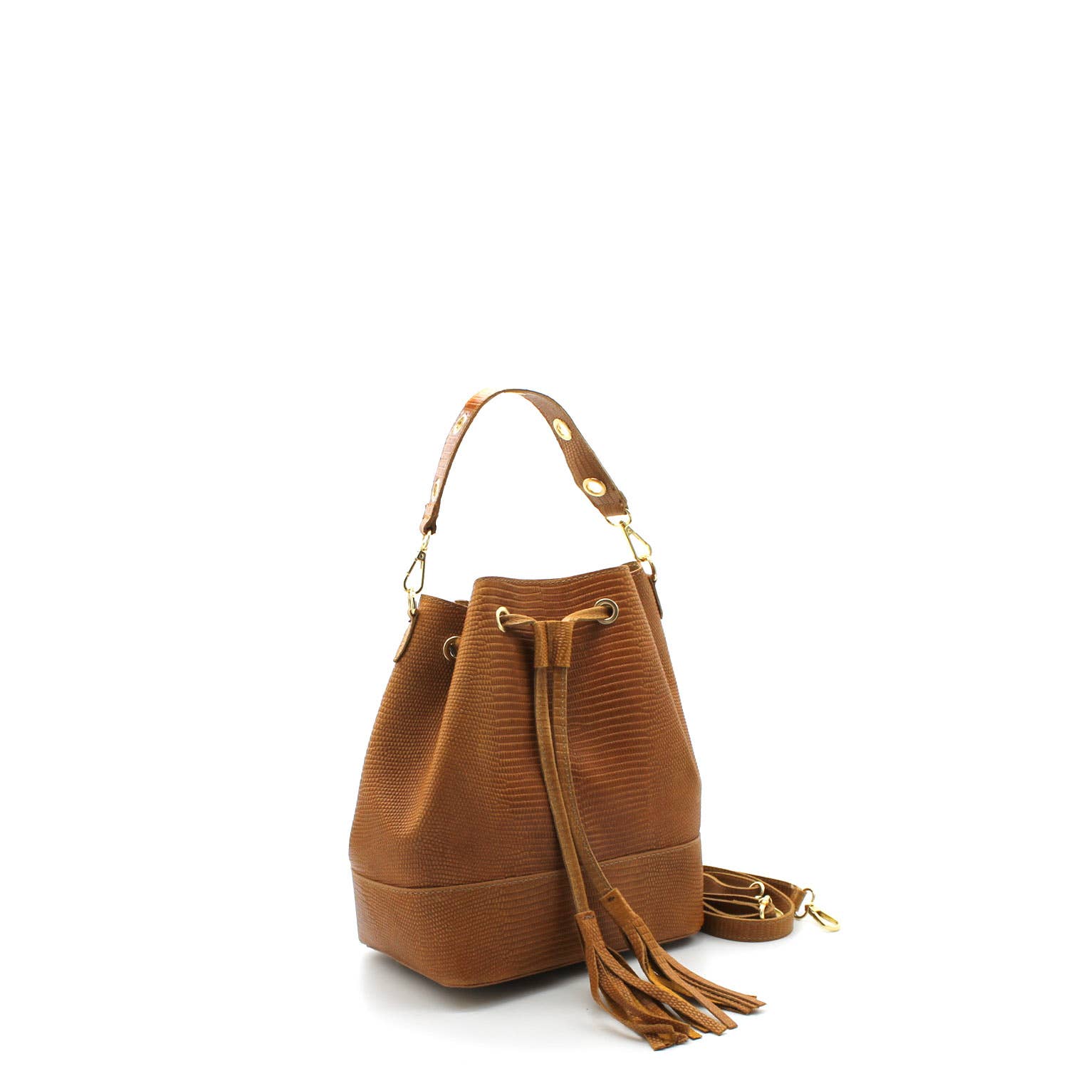 Vimoda - Wholesale Shoulder Bag - Women's - Suede leather bucket bag 3