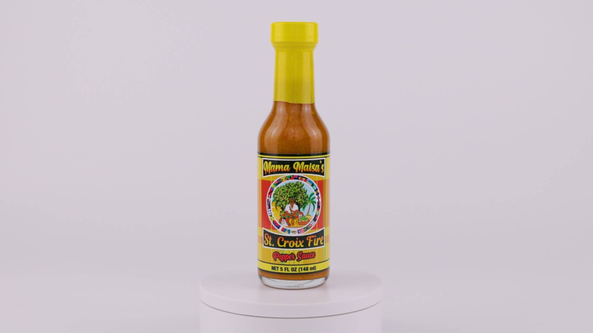 Mama Maisa's Pepper Sauce - Wholesale Hot Sauce - Mama Maisa's Pepper Sauce St. Croix Fire, Gourmet Hot Sauce1
