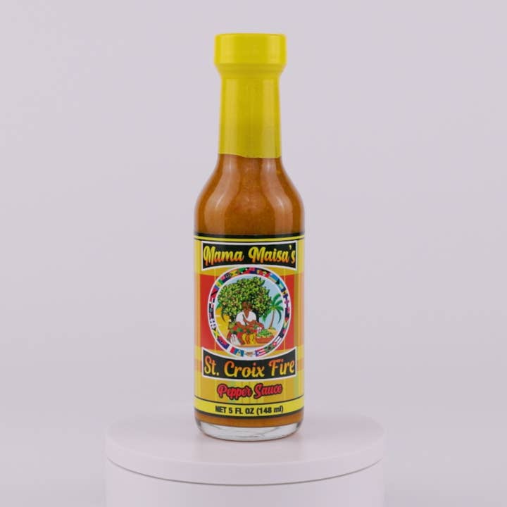 Mama Maisa's Pepper Sauce - Vente Sauces piquantes - Sauce au poivre Sainte-Croix Fire de Mama Maisa, sauce piquante gourmande1