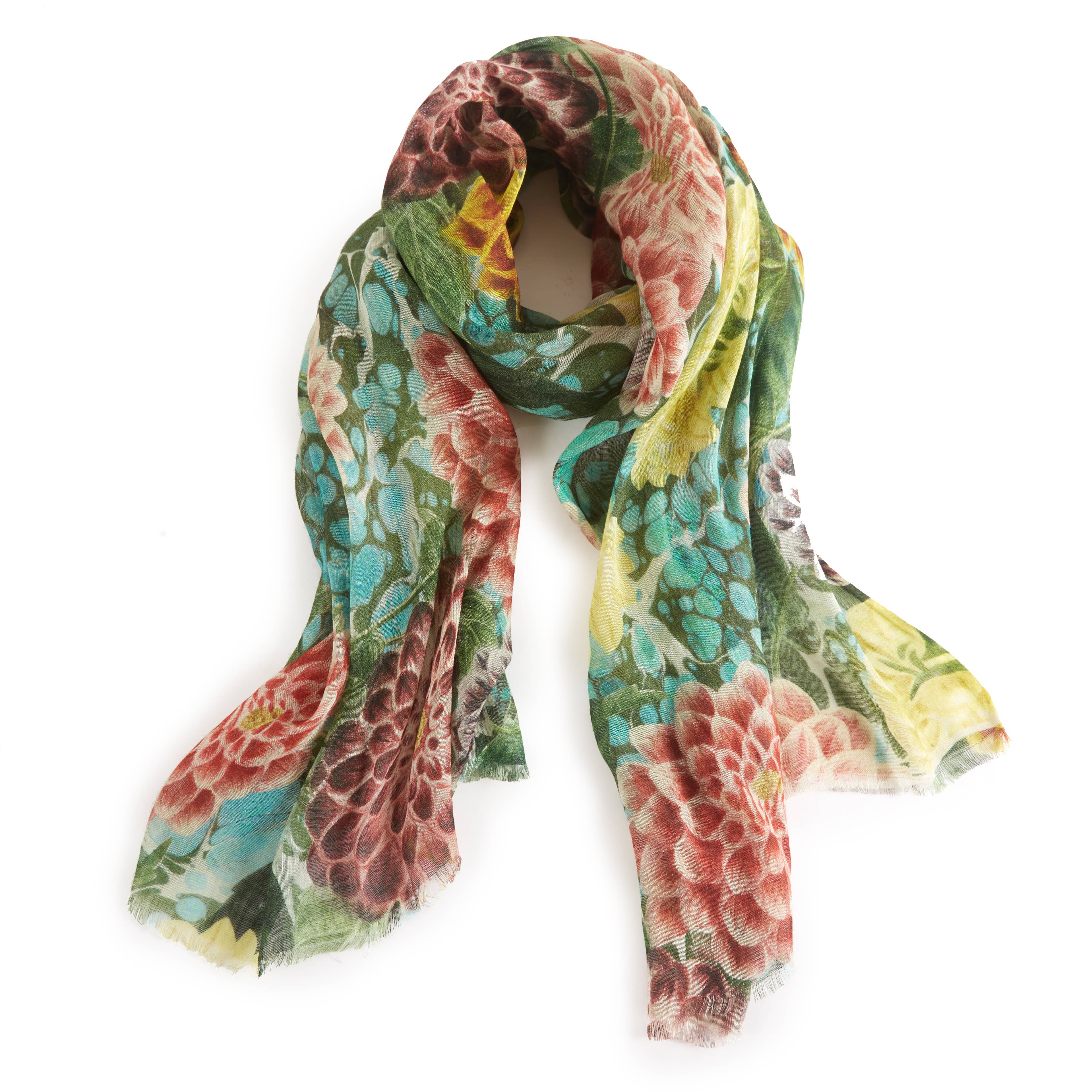 THOMASPAUL - Wholesale Scarf - Unisex - ZINNIA LINEN/WOOL SHAWL6