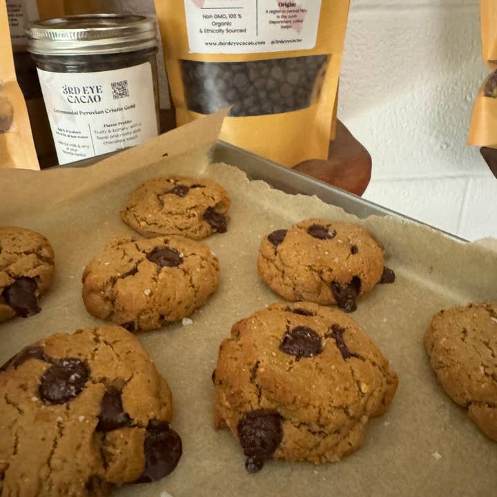 Third eye cacao - Wholesale Hot cocoa mix/kit - Peruvian Gold - Criollo Single Strain Ceremonial Cacao1