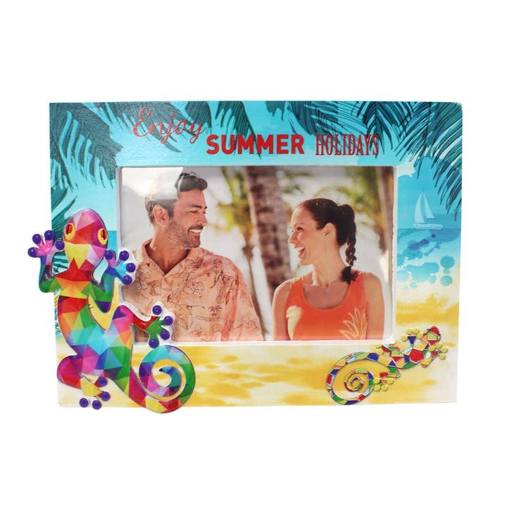 CADRE PHOTO Gecko 10 cm x 15 cm EN SOLDE pour la vente par Beachcombers