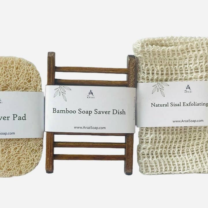 Arsai Soap - Wholesale Bath Soap Dish - Luxury - Soap Saver - Pad - Extends longevity of Bar Soap - Non-slip - Money Saving - Helps Prevent Soap Melting - Keeps Soap Dry - Durable2