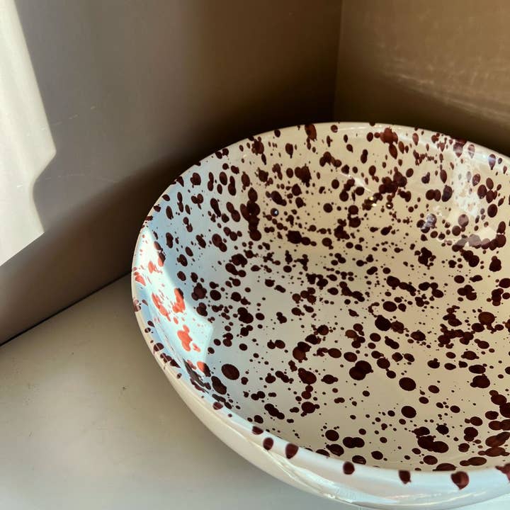 Mediteránea - Wholesale Decorative Plate/Dish/Bowl - Earth Macchiato Cup2