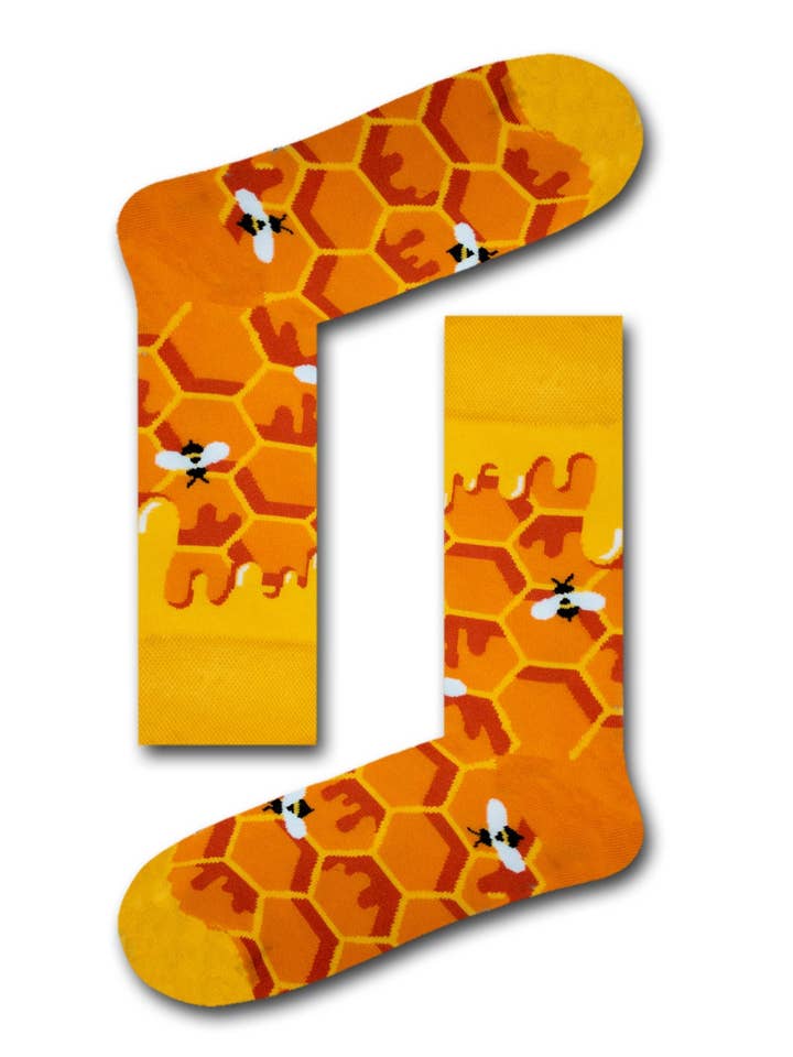 Bee x Socks/Unisex Socks/Socks for wholesale by Socksbros LTD