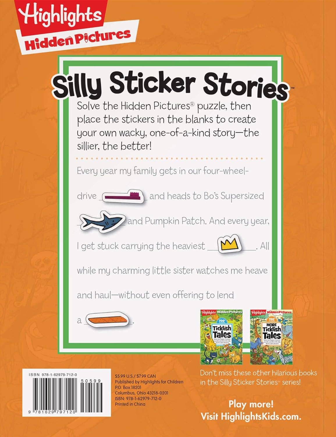 Highlights for Children - Wholesale Coloring & Activity Book - Kids & Baby - Halloween Tales1