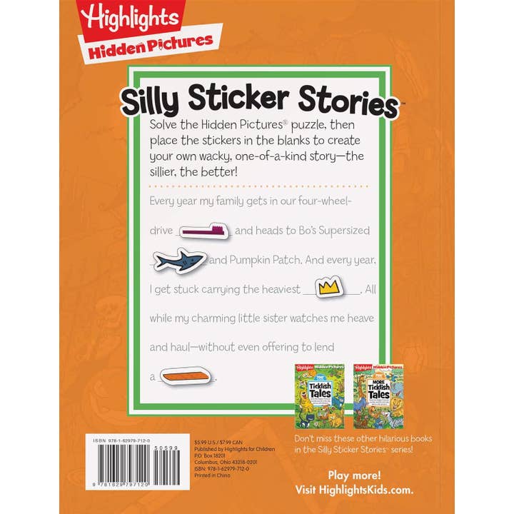 Highlights for Children - Wholesale Coloring & Activity Book - Kids & Baby - Halloween Tales1