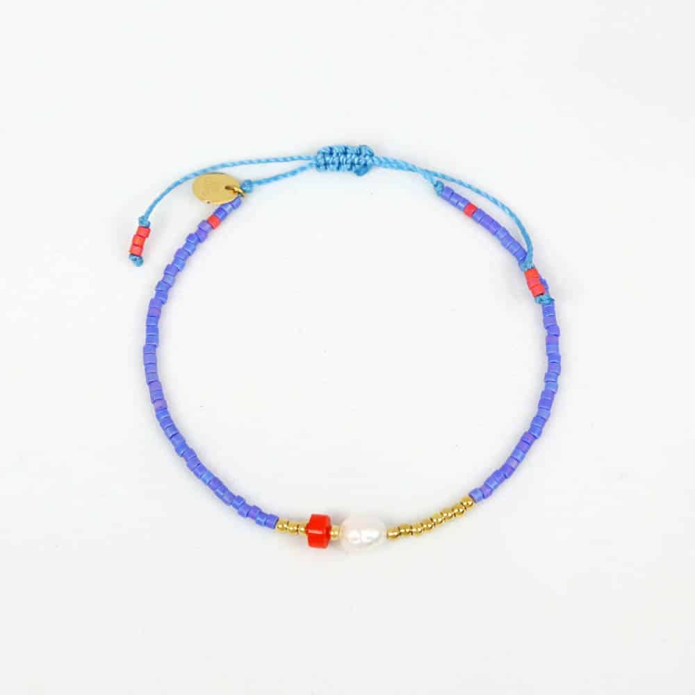 Les Cleias - Wholesale Beaded Bracelet - Élyra steel bracelet3
