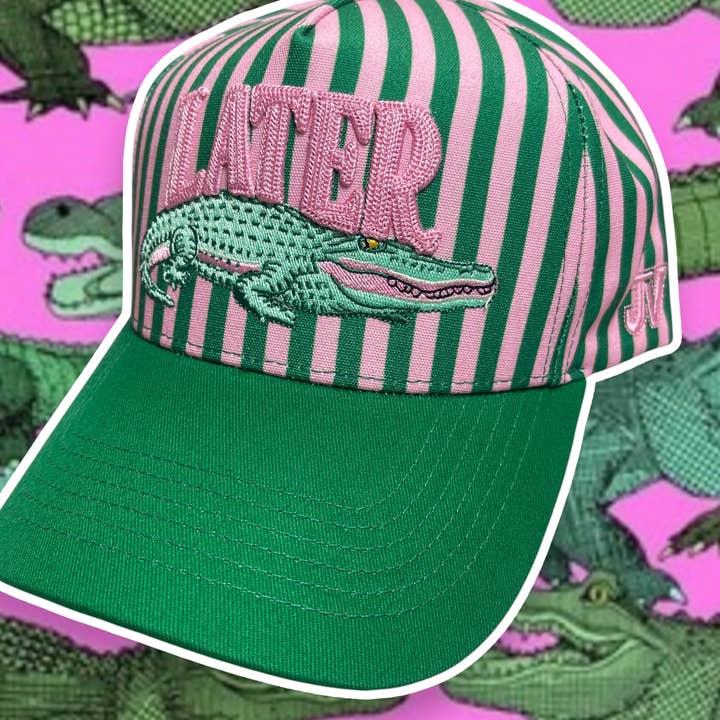 6j Threads LLC - Wholesale Baseball Cap - Women's - Later Gator Cap(Ship Date TBD – Estimated for the Second Week of March)3