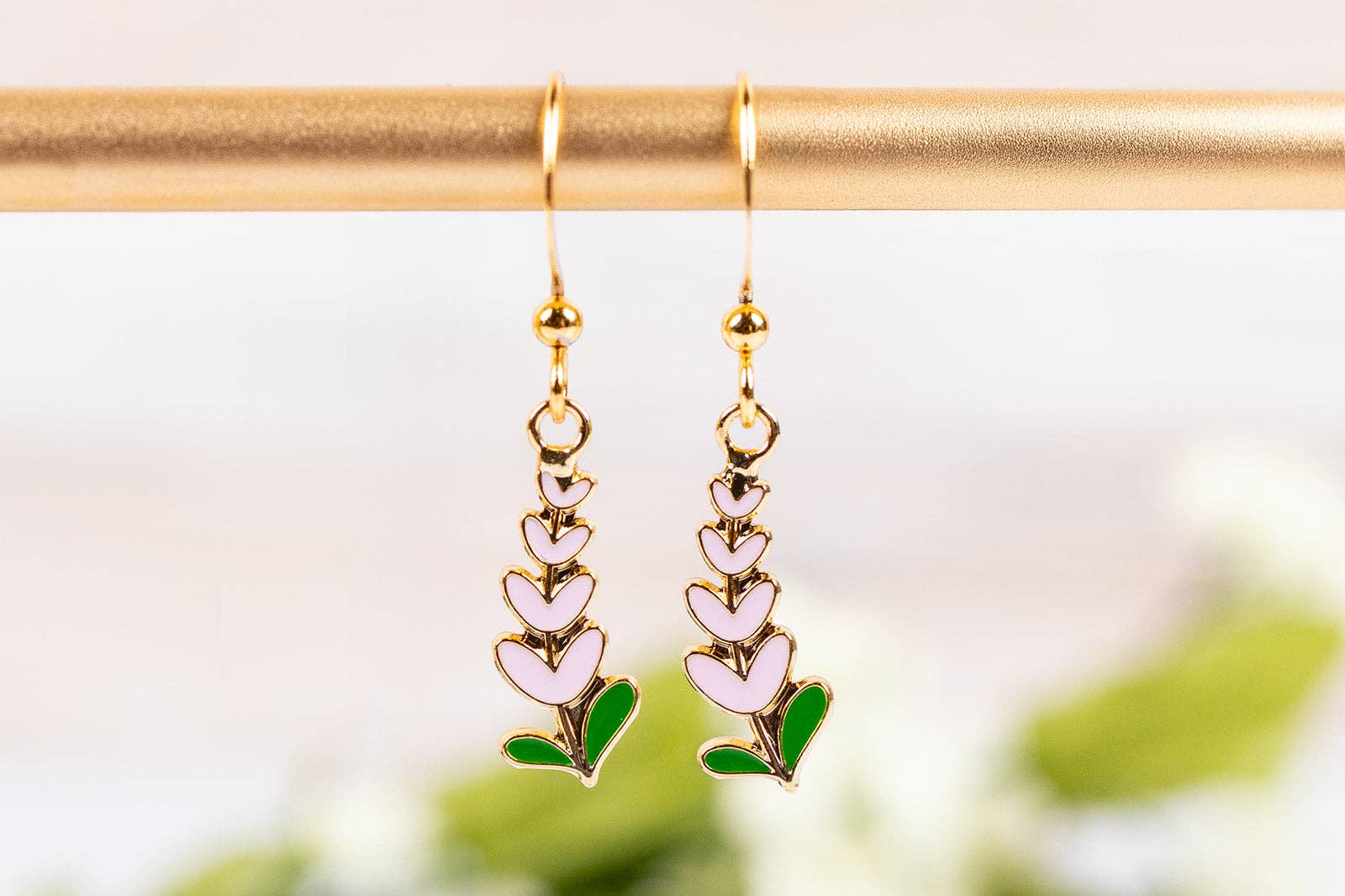 Miss Modi - Wholesale Jewelry Set - Bluebonnet Enamel Earrings/ Bracelet/ Necklace5