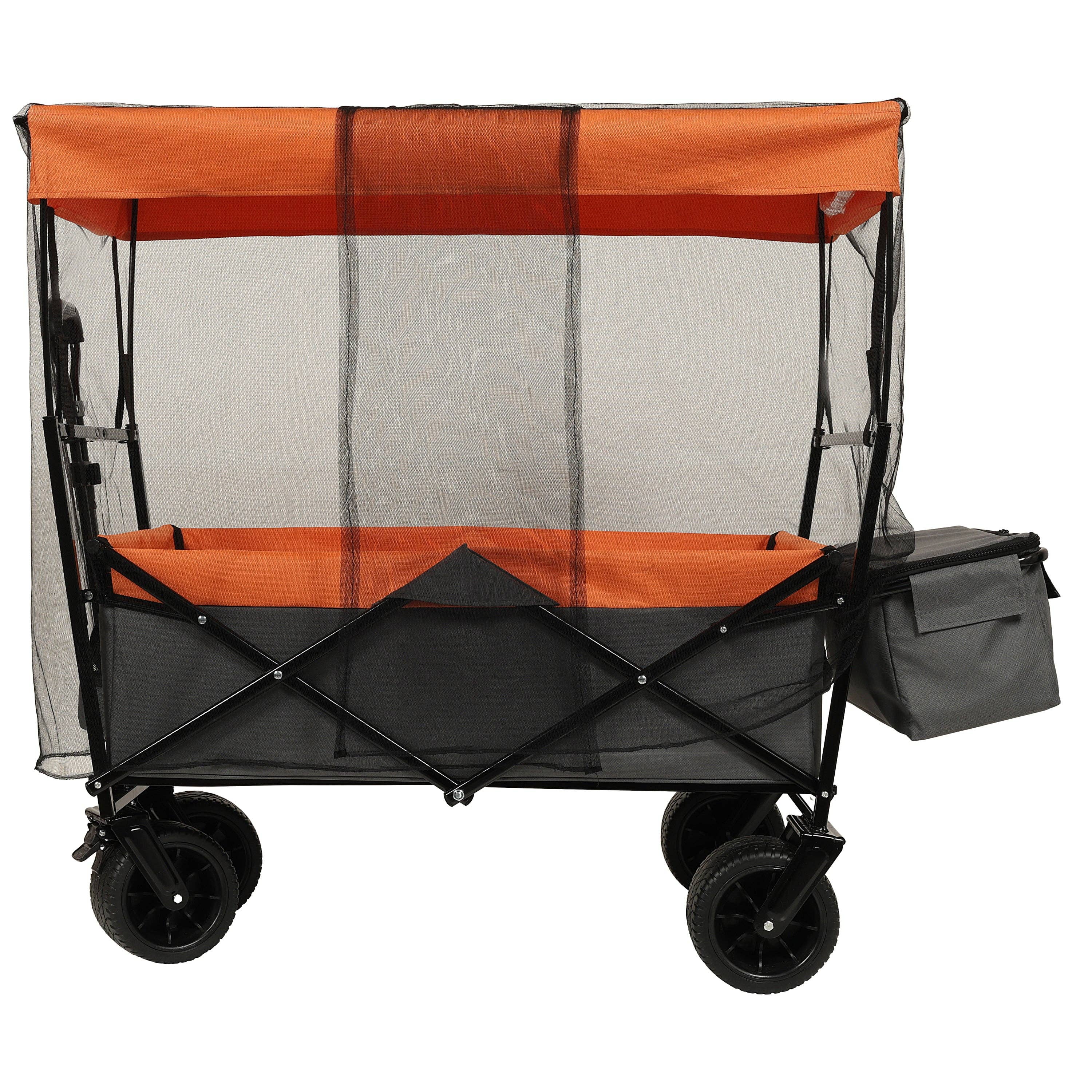 39F Inc. - Wholesale Stroller - Baby - 480Lbs Foldable Wagon with Canopy and All-Terrain Wheels2