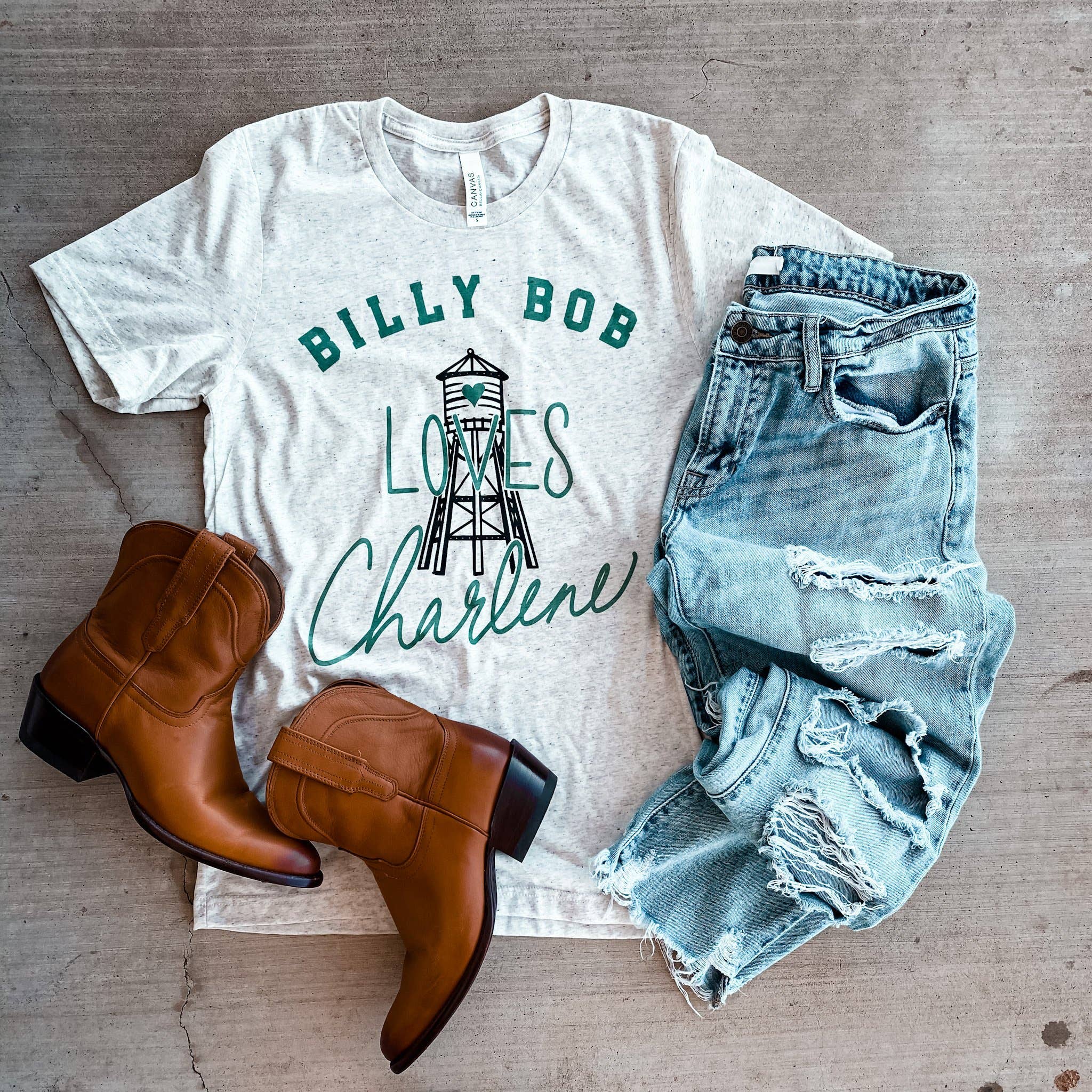 Y'all with Boots Flowy Tank Top – Texas Life Outfitters
