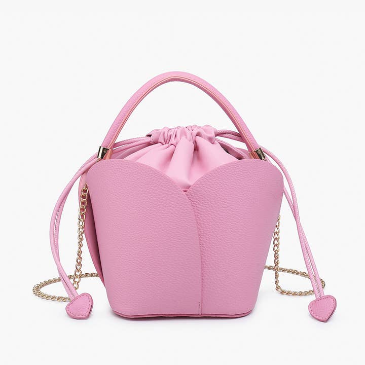 Jen & Co. - Wholesale Crossbody Bag - Women's - JN2650 Paris Petal Bucket Bag w/ Top Handle