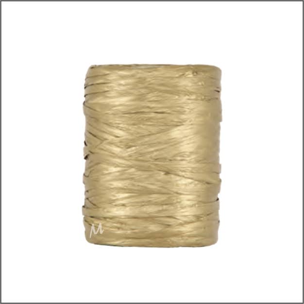 Mini Art Products - Wholesale Linten - Paper Raffia 100 Meter - Goud0