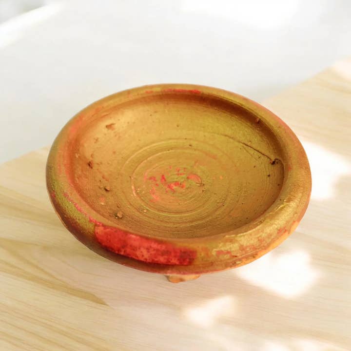 Nature & Traditions - Wholesale Lip Stain/Dye/Tint - Natural Traditional Moroccan Makeup Aker Fassi Terracotta Pot Lip & Face Stain3