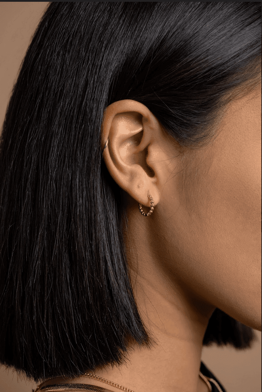 Océanne – wholesale Hoop earrings – Petite Hoops - Gold or Silver / Mini or Midi3