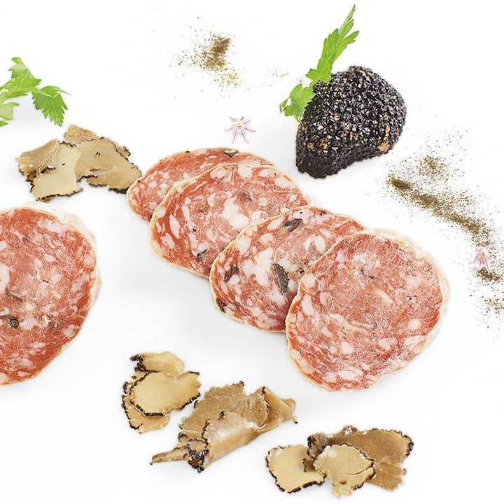 I sapori di una volta s.r.l.s - Wholesale Salami - Naples-like salami with black truffle (Tuber Mesentericum)1