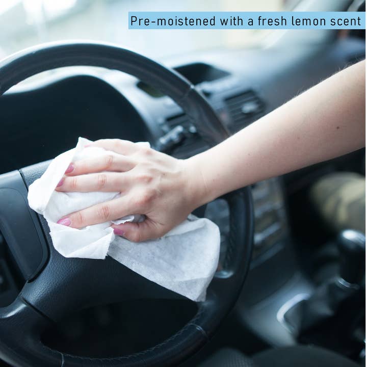 LA Fresh - Wholesale Car Freshener - Unisex - Diamond Wipes Auto Dashboard Wipes Individual Wrapped2