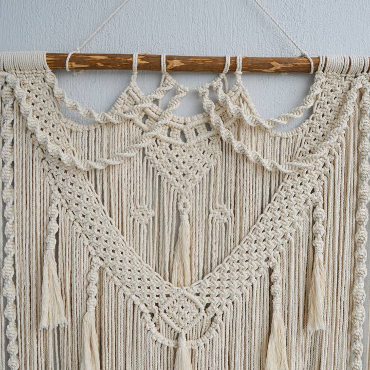 Bonnie Handmade - Wholesale Decorative Tassel/Wall Drop - Extra Large Macrame Wall Hanging, Bohemian Decoration (TAG)6