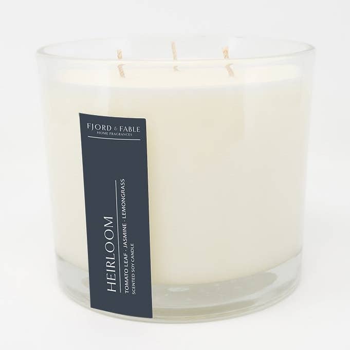 Heirloom Giant 3-wick Candle for wholesale by FJORD & FABLE