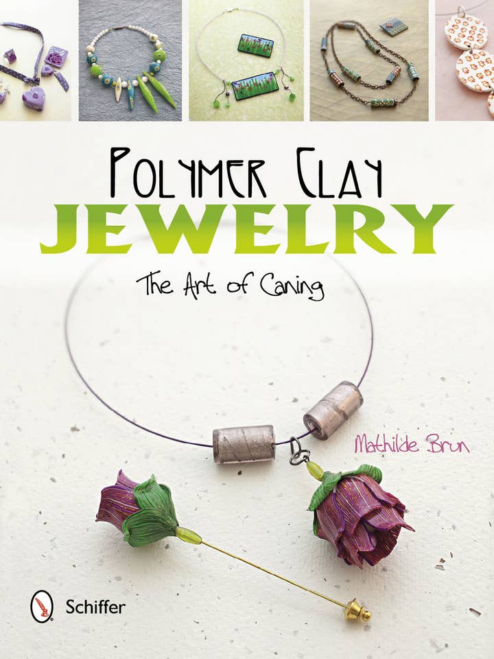 Gioielli in argilla polimerica: L'arte della caning per la vendita all'ingrosso da parte di Schiffer Publishing