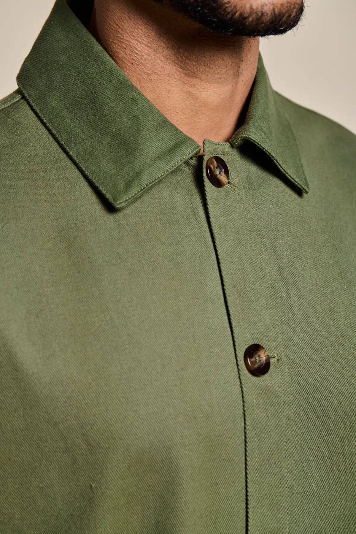 Hindbag - Wholesale Jacket - Women's - Marcel Olive Mixed Jacket4