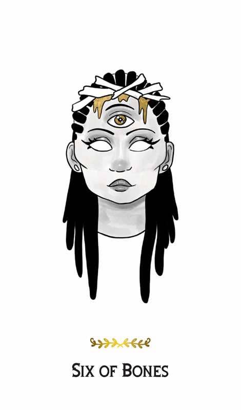 Simon & Schuster - Wholesale Tarot Cards - Macabre Tarot Pocket Tin Edition by Sam Rook6