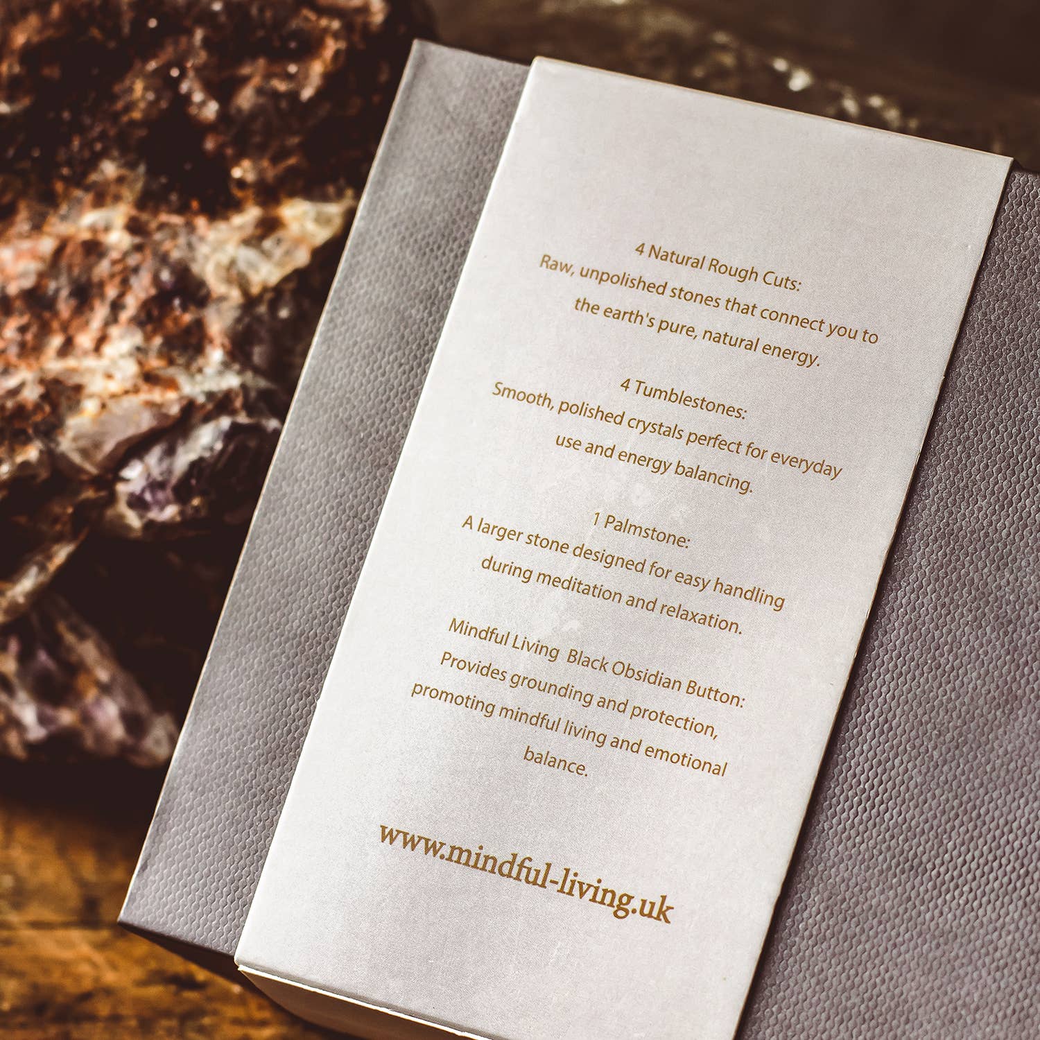 Mindful Living Co. – wholesale Spiritual stone/crystal – Crystal Curators Gift Box by Mindful Living Co.5