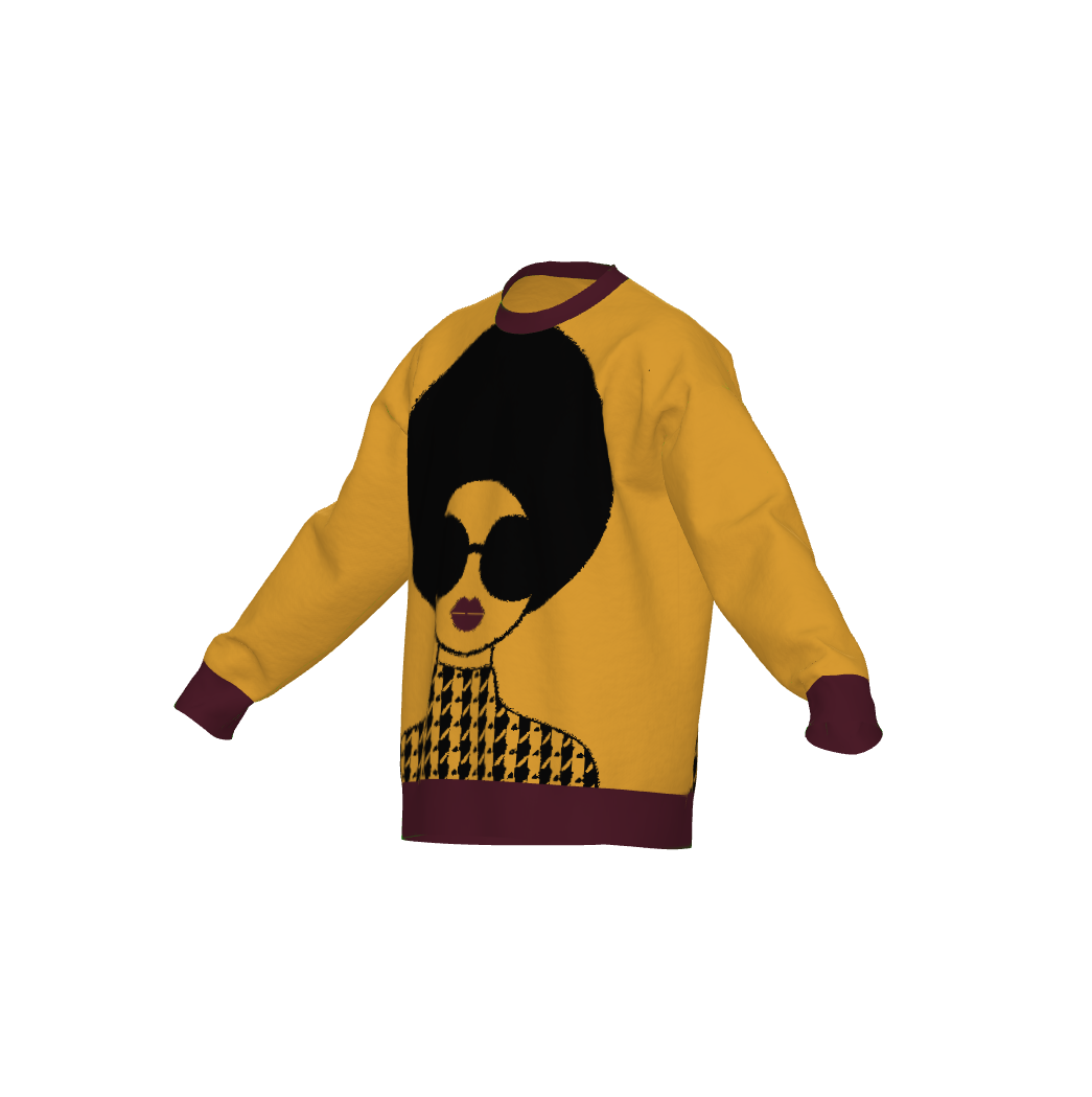 DUA MENKA - Wholesale Knit Sweater - Women's - Angi Diva Knit Sweater - Yellow6