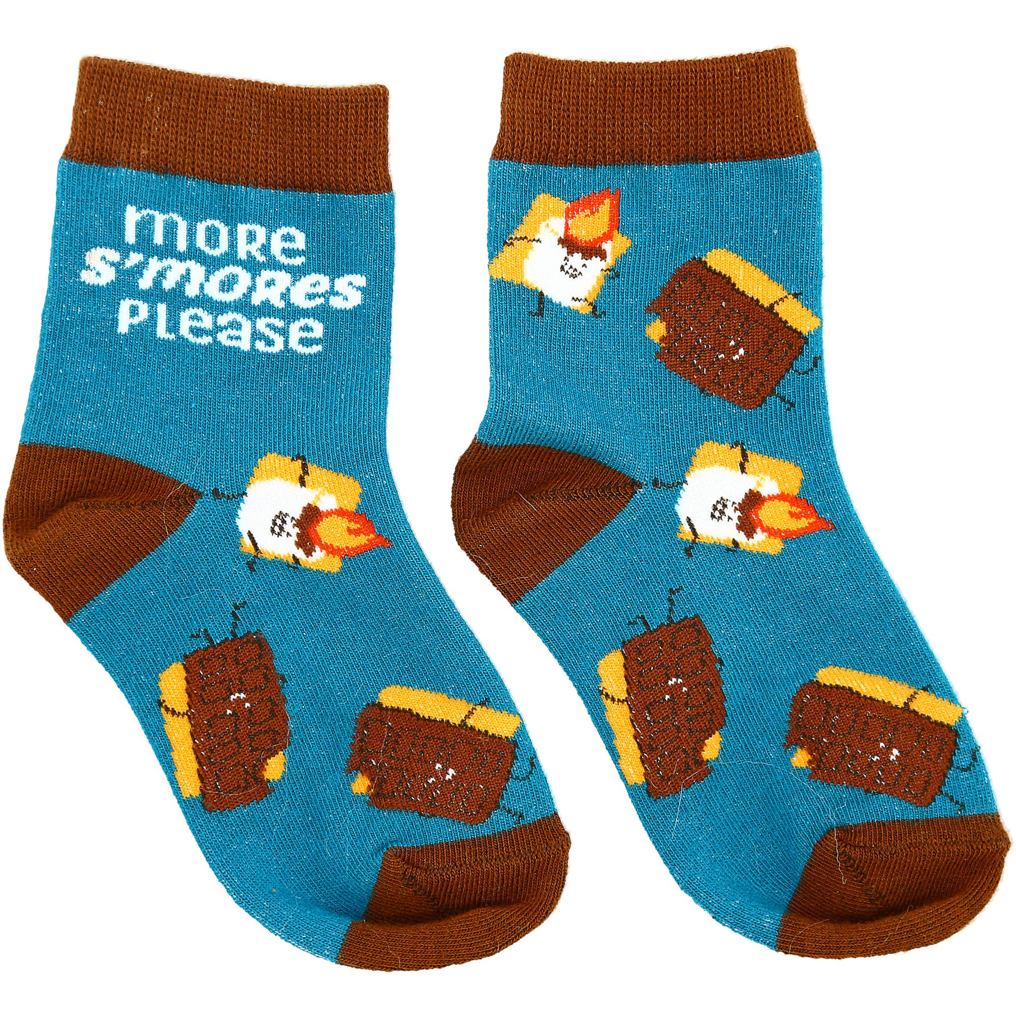 Pavilion - Wholesale Socks - Kids - S'mores - M/L Youth Cotton Blend Crew Socks3