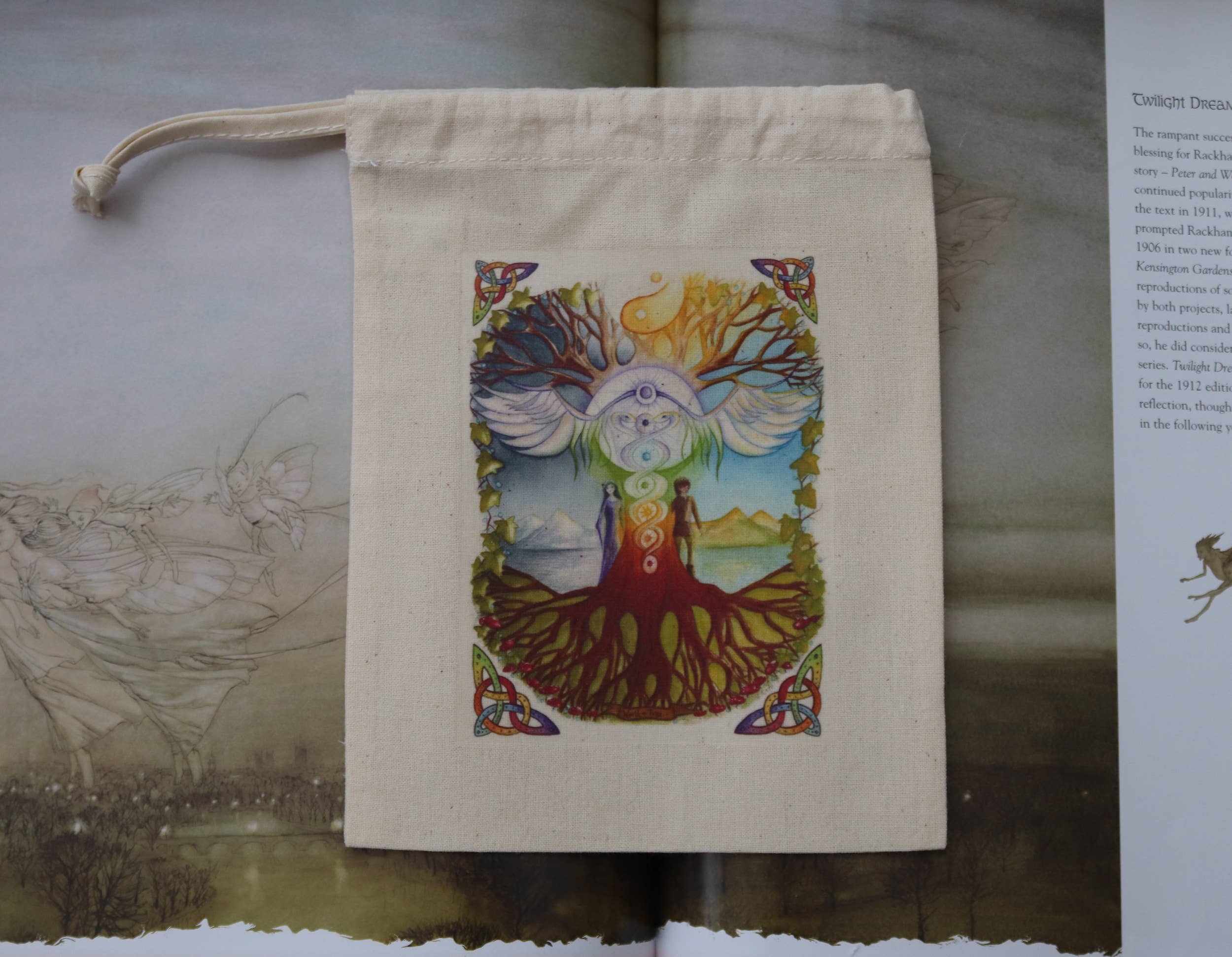 FreeRangeFaeries - Wholesale Pouch - Women's - World Tree Tarot Pouch3
