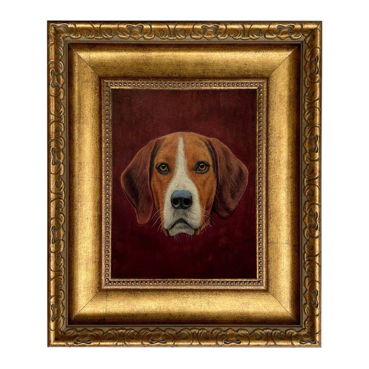Madison Bay Co. - Historical Home Decor Reproductions - Wholesale Art Print - Fox Hound Vintage Portrait Painting Print on Canvas Wall Art16