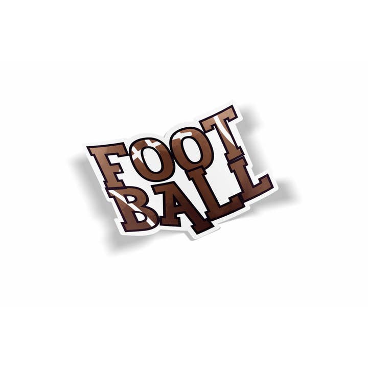 Autocollant Football pour la vente par JE Creates