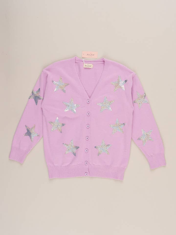 Mom & Me Cosmic Shine Cardigan for wholesale by Marie Nicole Clothing