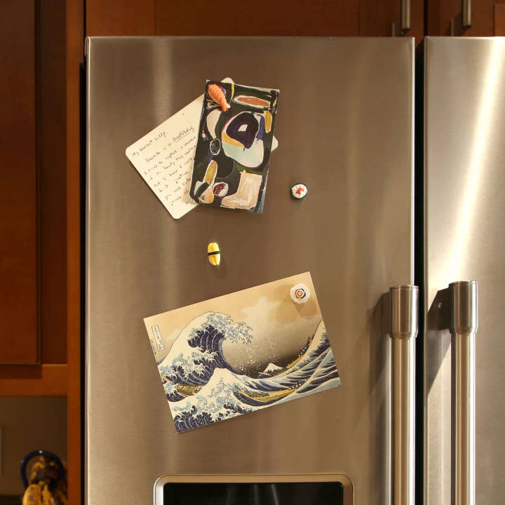 Three by Three Seattle - Wholesale Magnet - colorful SUSHI magnets ICONIC packaging s/44