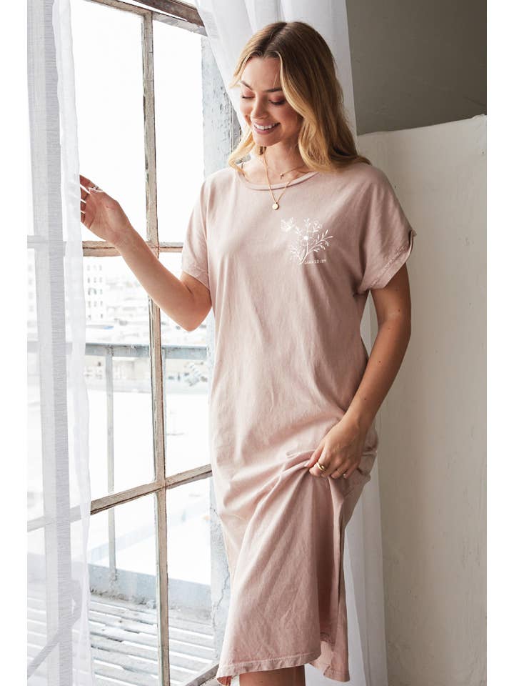 OAT COLLECTIVE - Wholesale Dress - Women's - CONSIDER HOW Mineral Graphic Dress12