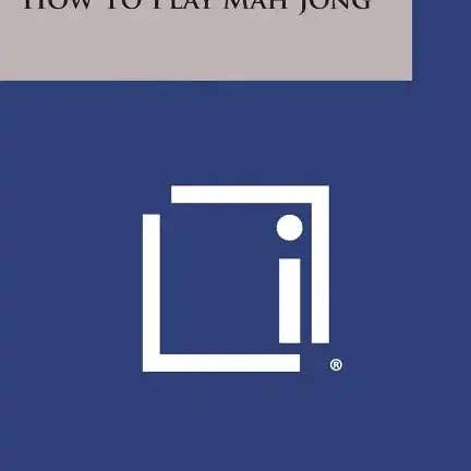 Books by splitShops - Wholesale Book - Adult - How to Play Mah Jong - Paperback