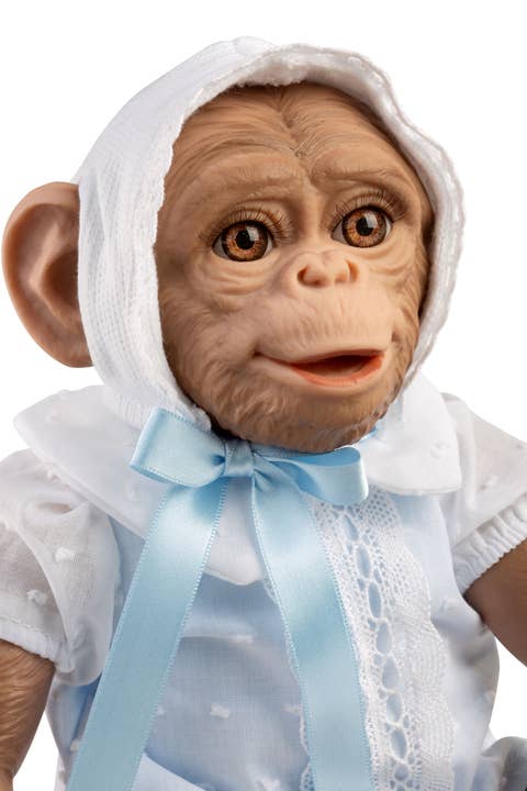 Muñecas GUCA - Wholesale Doll - Kids - REF. 998 Reborn Doll with weight, Blue. 32 cm.