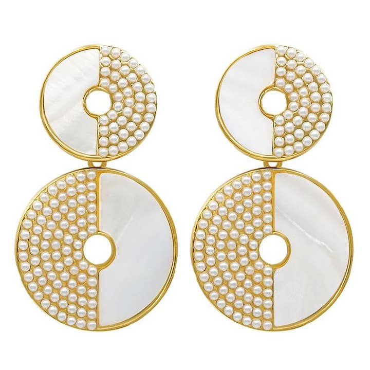 Yin en Yang oorbel voor wholesale door QuayL Designs