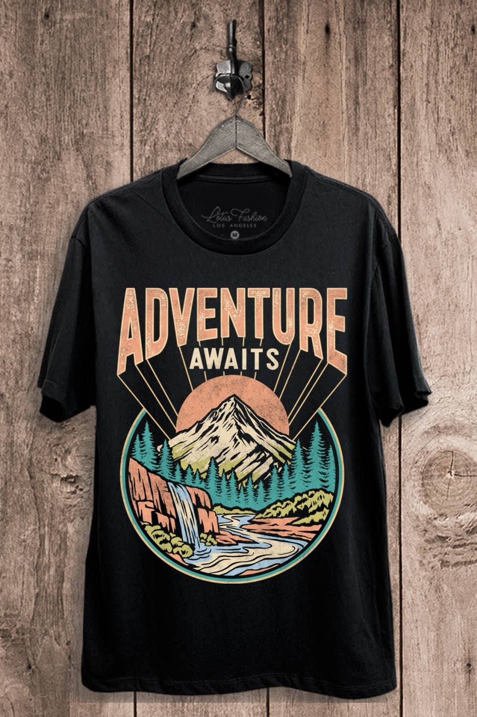 Lotus Fashion Collection – wholesale T-shirt (graphic) – women's – Adventure Awaits Graphic Top2