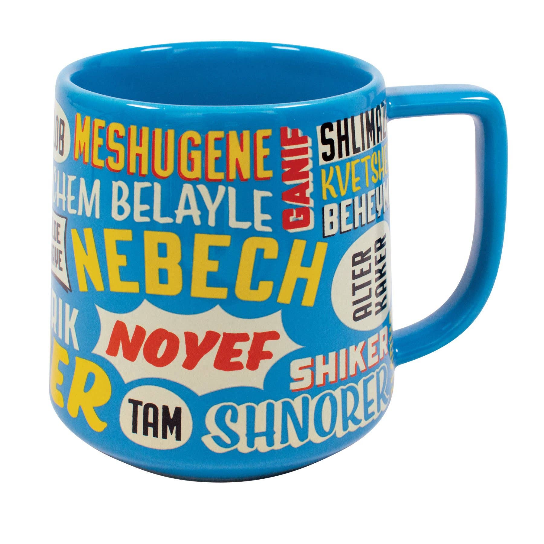 Unemployed Philosophers Guild - Wholesale Coffee Mug - Yiddish Insults Coffee Mug2