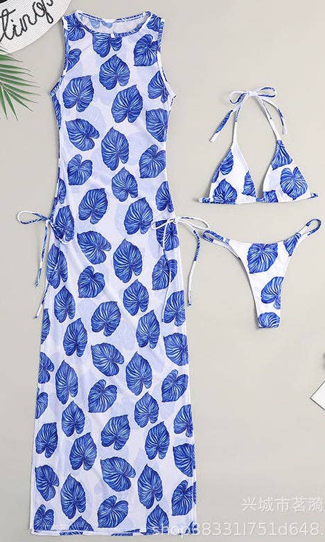 Miss Sparkling - Wholesale Two Piece Swimsuit - Women's - 3 piece swimwear set4