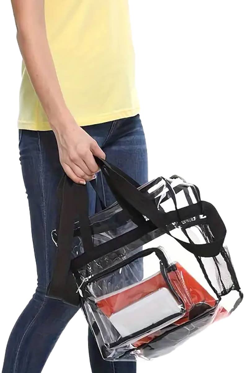 Large Capacity Clear Durable Pvc Storage Tote Bag for wholesale on Faire4