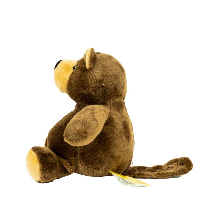 Soft Stuff Creations, Inc. - Vente Peluche – enfant et bébé - Jouet en peluche Bizzie Beaver - Mini Me Collection, 6 po2